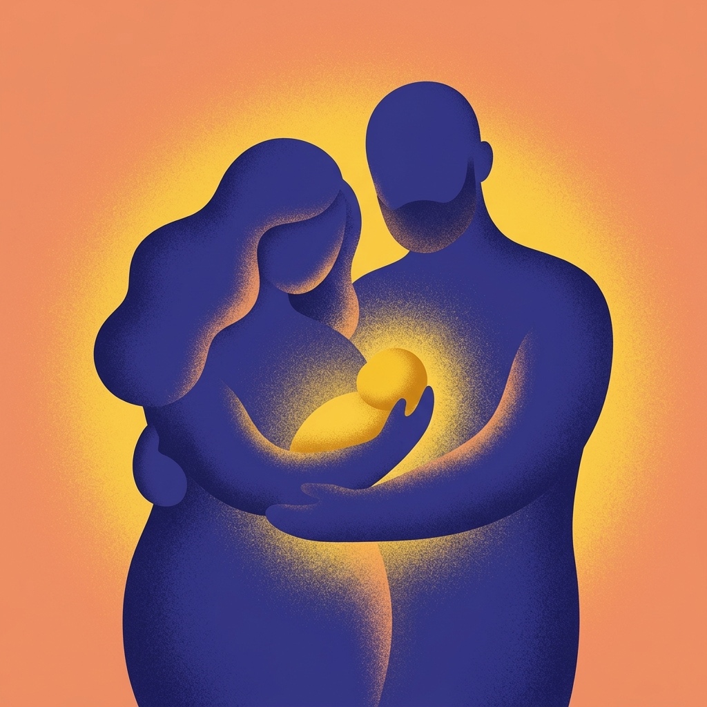 Illustrazione famiglia Ribbon Care