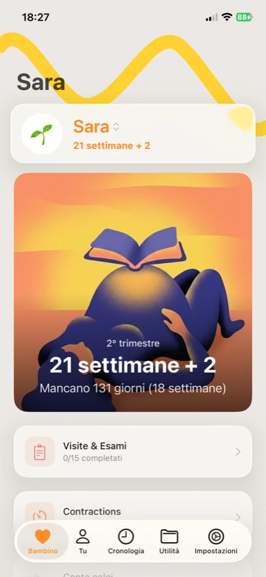 La tua gravidanza, tutta in un'app