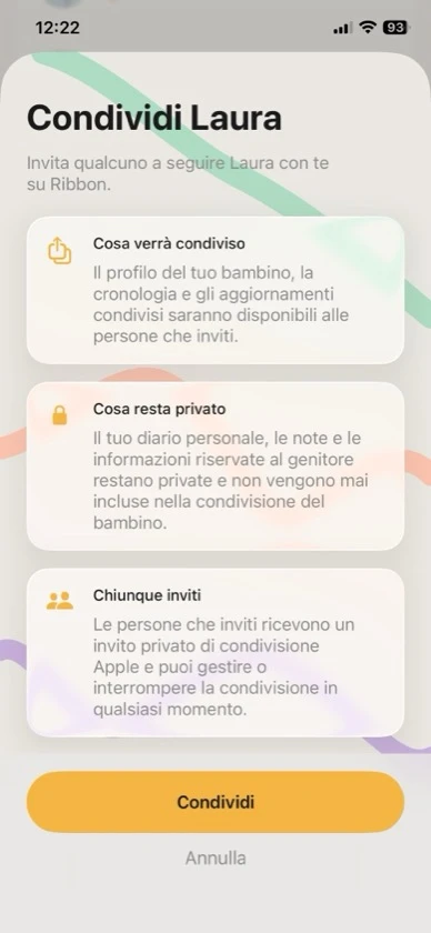 Condividi col partner